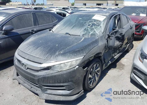 2017 Honda Civic Ex из США, поврежденный, VIN 2HGFC2F76HH573866